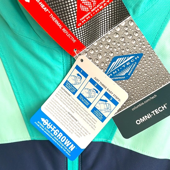 🆕⛷️💖 Columbia Snow Canyon Winter or Snow Jacket-Youth-L-NWT - Picture 12 of 13